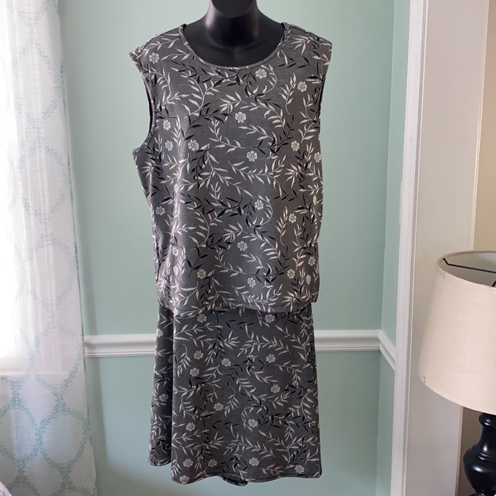 Michele Michelle top/skirt set Size XL